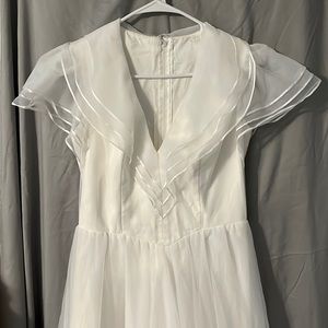 Vintage wedding dress